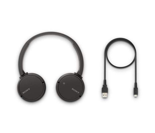 SONY WHCH500B Czarne - 507051 - zdjęcie 4